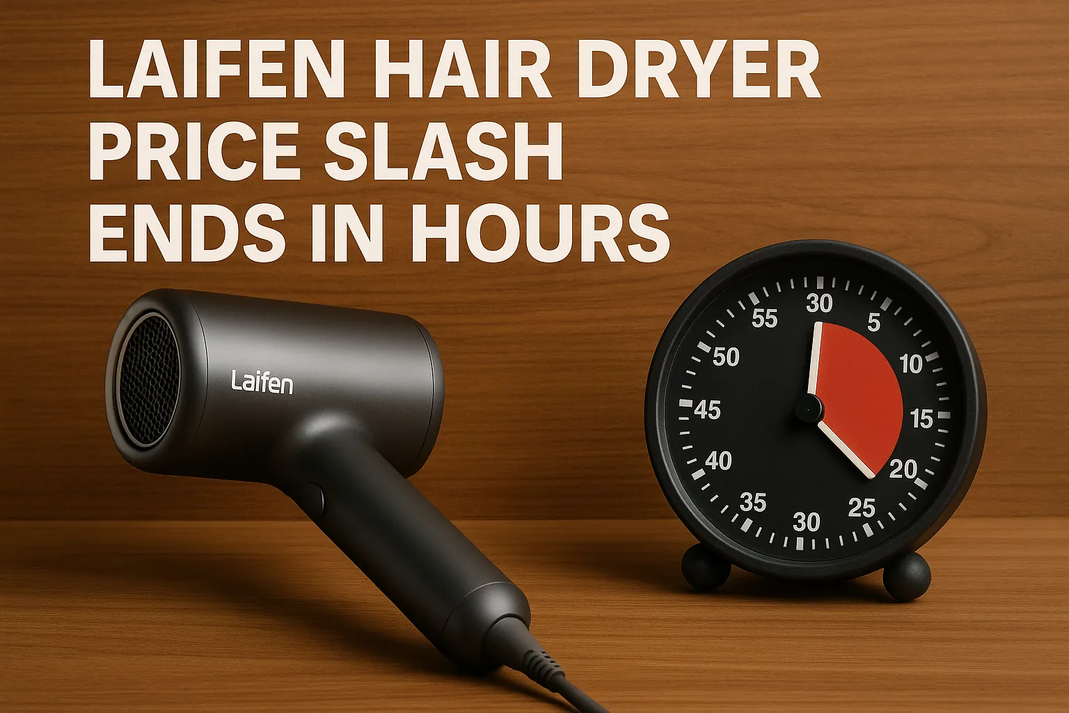 Laifen Hair Dryer Price Slash Ends in Hours